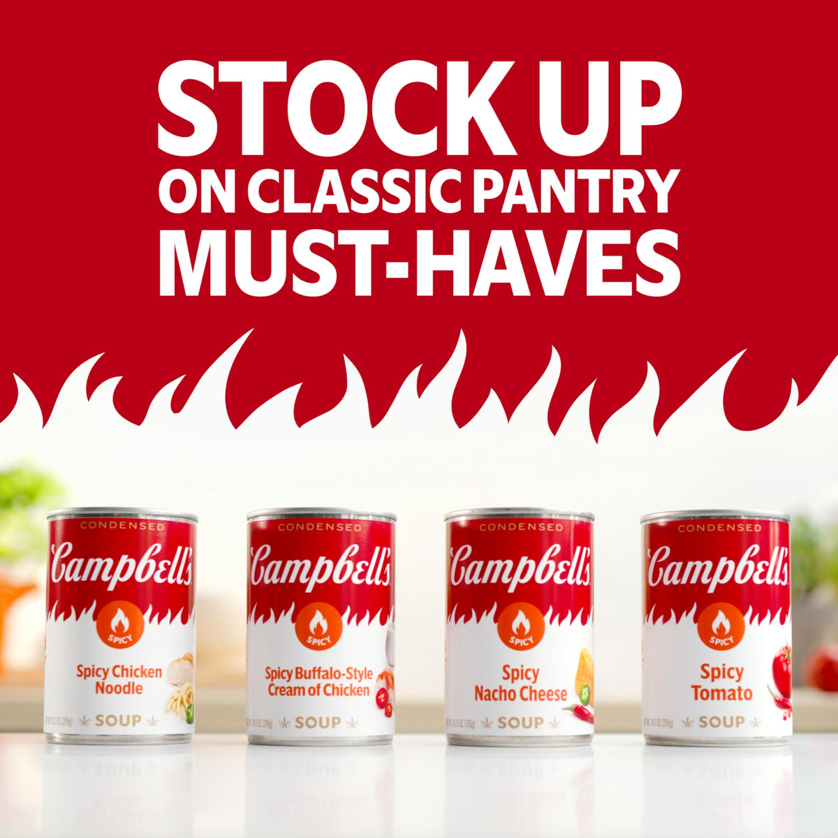 Campbell's Condensed Spicy Chicken Noodle Soup - 10.5 oz Can (Pack of 1)