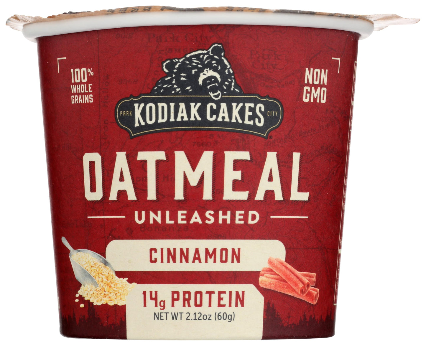 Kodiak Cakes - Oatmeal Cinnamon In A Cup - Case Of 12 - 2.12 Oz