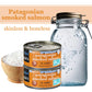 Coles Patagonian Smoked Salmon in Water, Applewood Flavor, Boneless, Skinless, 6 oz Container, Pack of 1