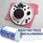 Freeze Dried Blueberries, 6Oz/170G Whole Frozen Blueberries, Freeze Dried Fruit No Added Sugar, Natural Snack, Jar Packaging Des