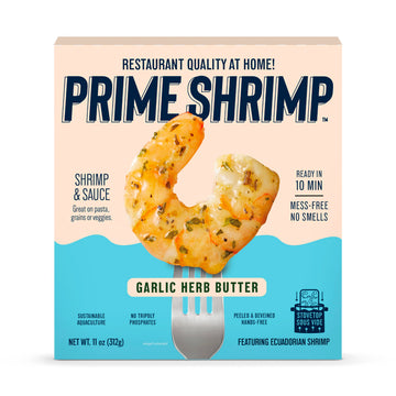 Prime Shrimp Garlic Herb Butter | All-Natural Shrimp in Sauce