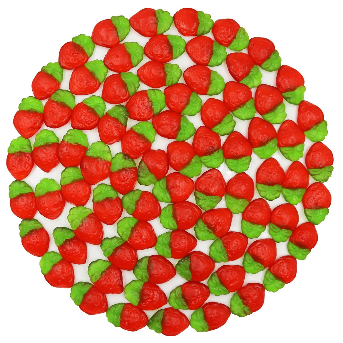 Firstchoicecandy Gummy Fruit Candy (Strawberry, 5 Pound (Pack Of 1))