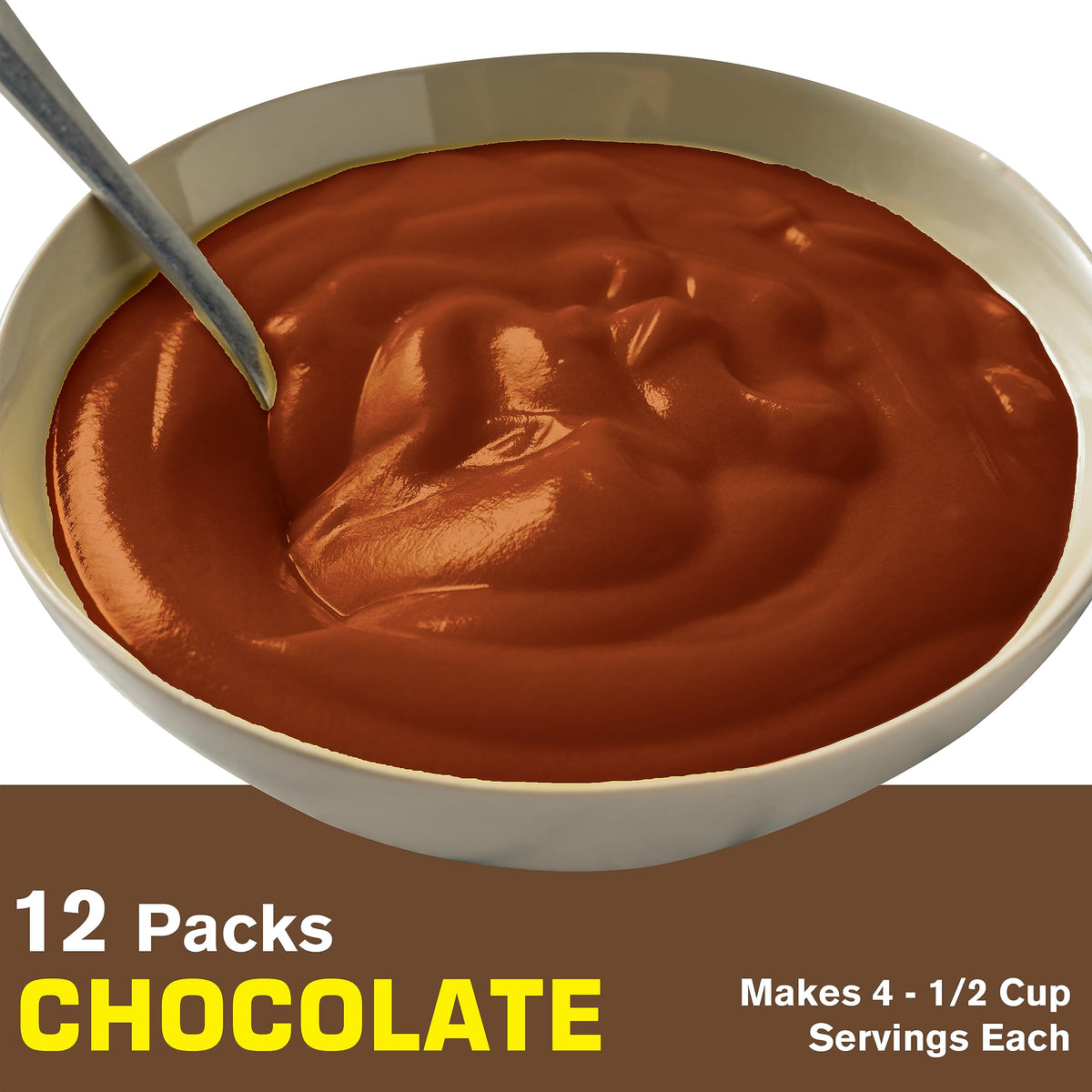 My-T-Fine Chocolate Pudding, 3.125 Ounce (Pack of 12) - Rich Flavor, Easy to Prepare, Perfect for Desserts and Snacks