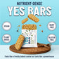 The YES Bar Black Sesame Sea Salt Plant Based Protein Snack Bar 6 Count Vegan Gluten Free Low Sugar Keto Friendly