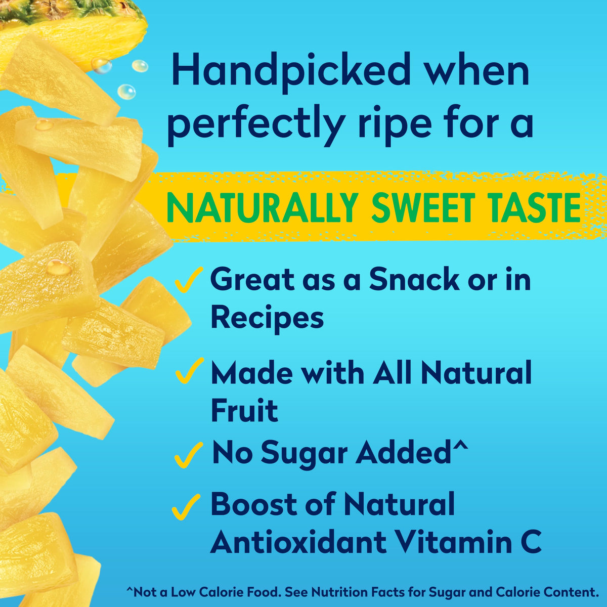 Dole Pineapple Tidbits in 100% Pineapple Juice with No Sugar Added - Dole Canned Fruit - 8 oz Cans - 12 Pack