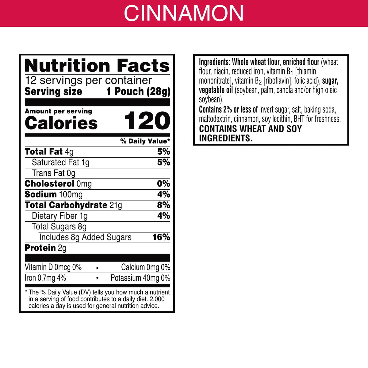 Keebler Scooby-Doo! Cinnamon Baked Graham Cracker Sticks, 12oz Box (12 Pouches)