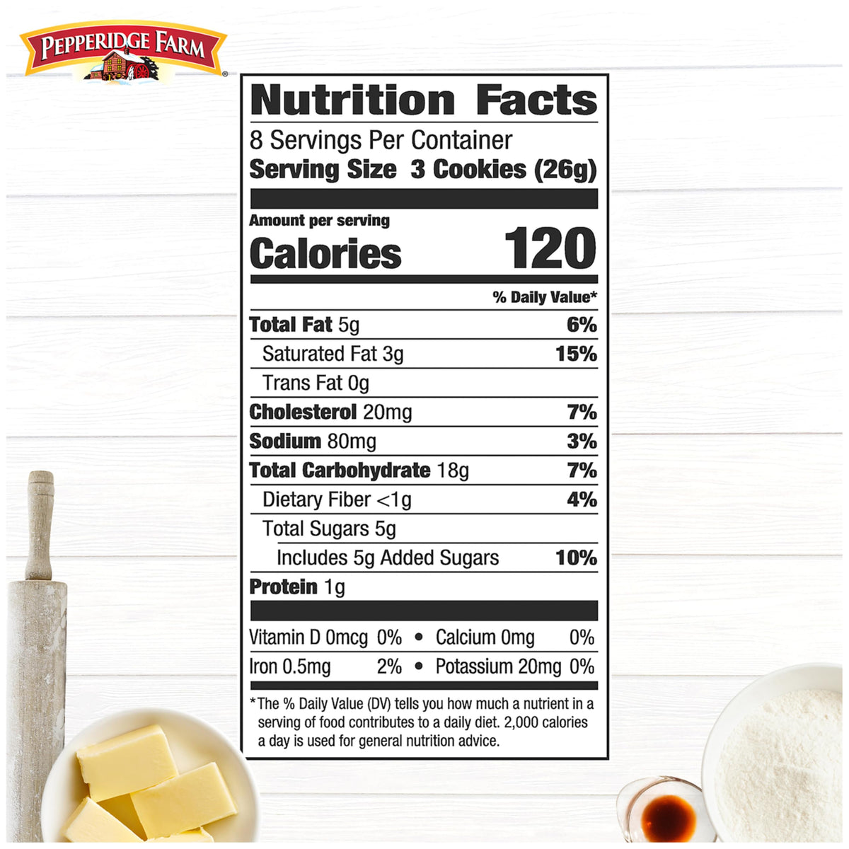 Pepperidge Farm Chessmen Butter Cookies, 7.25 oz. Bag (Packaging may vary)