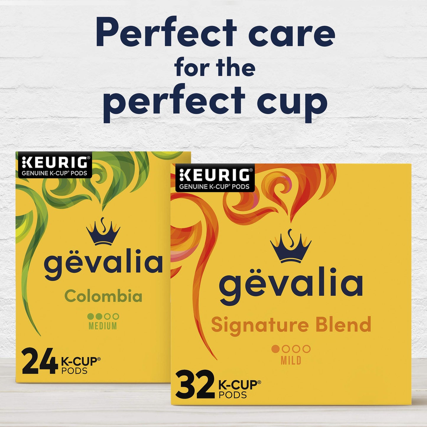 Gevalia Signature Blend Mild Light Roast K-Cup Coffee Pods (32 ct Box)
