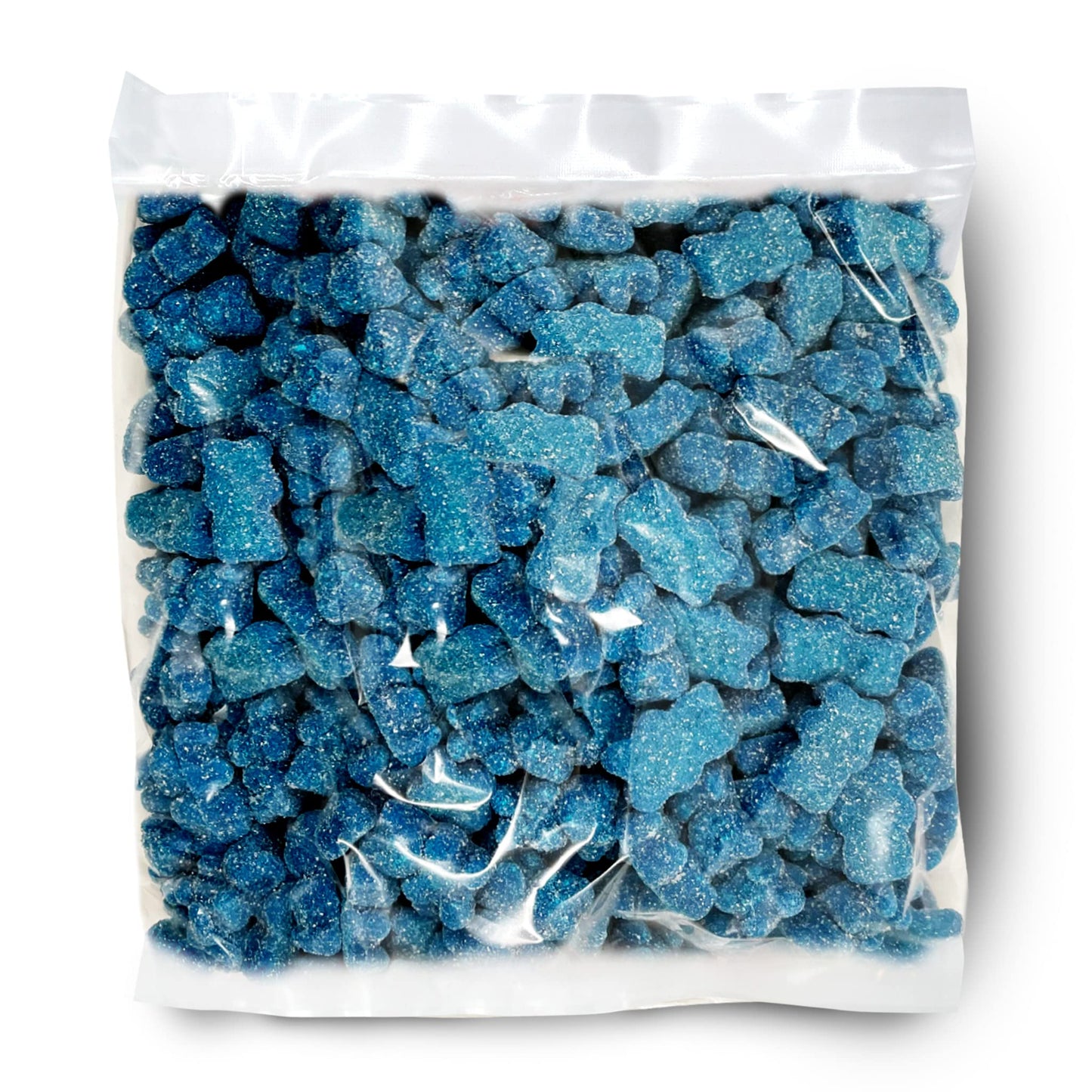 The Hampton Popcorn Company Dark Blue Gummy Bears, 2.2 Pound Bag, Blue Raspberry Flavored