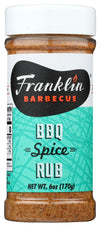 Franklin Barbecue, Spice Rub Barbeque, 6 Ounce