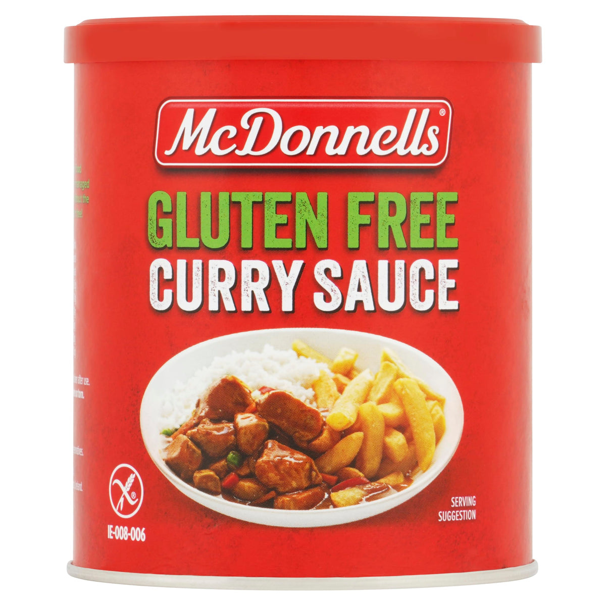 McDonnells Gluten Free Curry Sauce Mix Tub, 7.05 oz