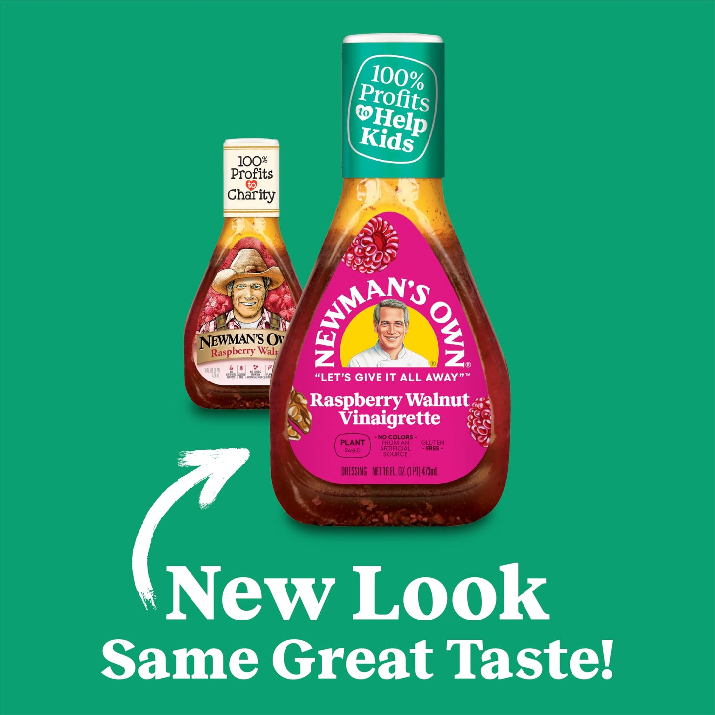 Newman'S Own Raspberry & Walnut Salad Dressing, 16-Oz. (Pack Of 6)