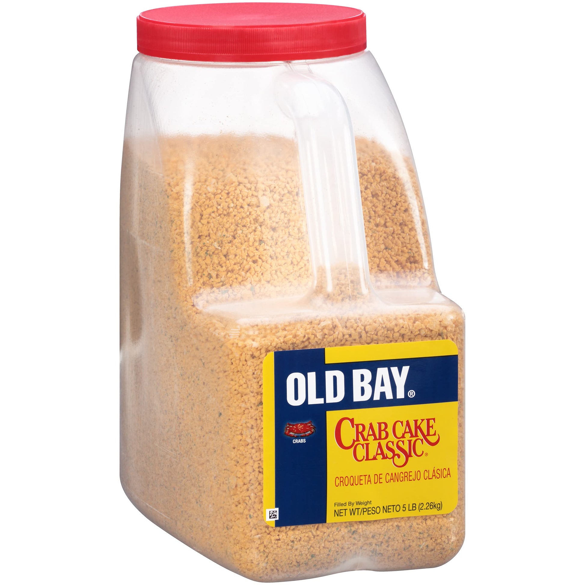 OLD BAY Crab Cake Seasoning Mix, 5 lb - Premium Blend of Bread Crumbs and Herbs, Ideal for Extraordinary Crab Cakes