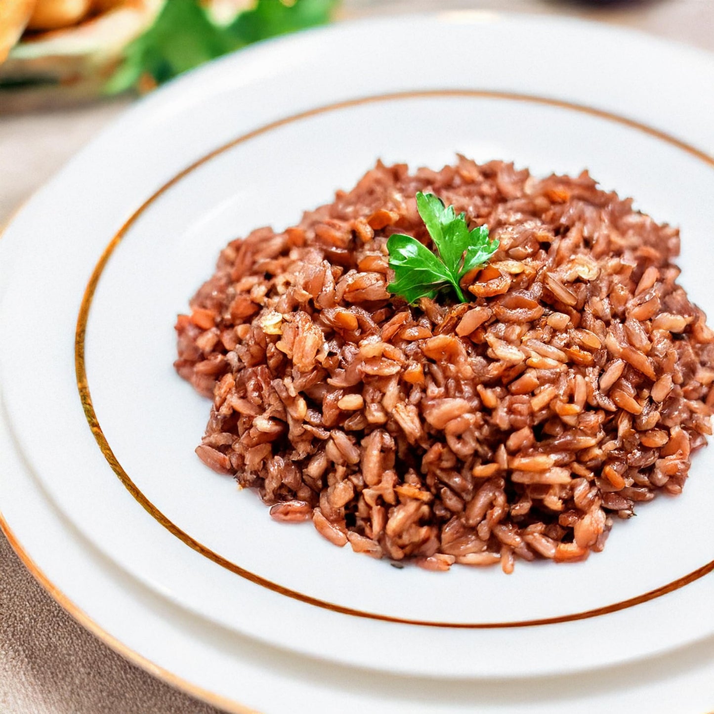 Golden Organic Red Rice | High-Fiber, Gluten-Free, Non-GMO | 32oz (2lb) Premium Sticky Whole Grain Rice