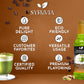 Syruvia Pistachio Latte Syrup - Pistachio Latte Syrup Flavor, 25.4 Fl Oz - Perfect For Cocktails, Ice Tea, Desserts, Italian Sod