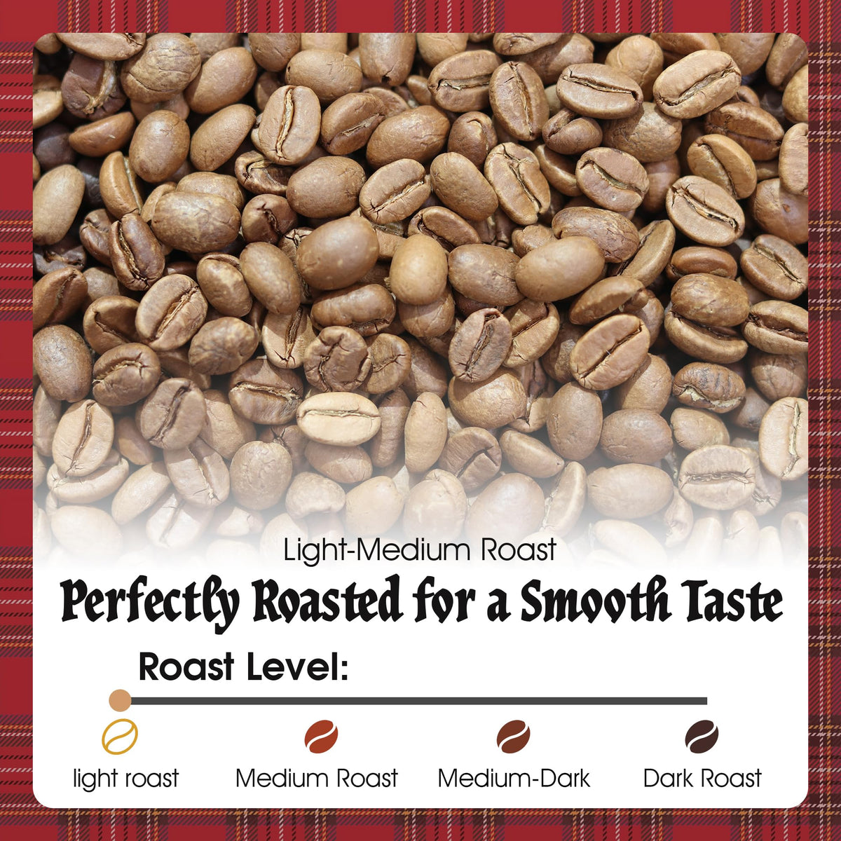 Stewarts Colombian Light Medium Roast Ground Coffee Blend - Mild, Bright, Tasty Flavored Gourmet Coffee Grounds - Great for Hot,