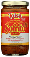 Loisa Sofrito Rojo Cooking Sauce, Non-GMO, No-MSG, No Preservatives, No Artificial Coloring, No Artificial Flavors, Vegan, Pure 