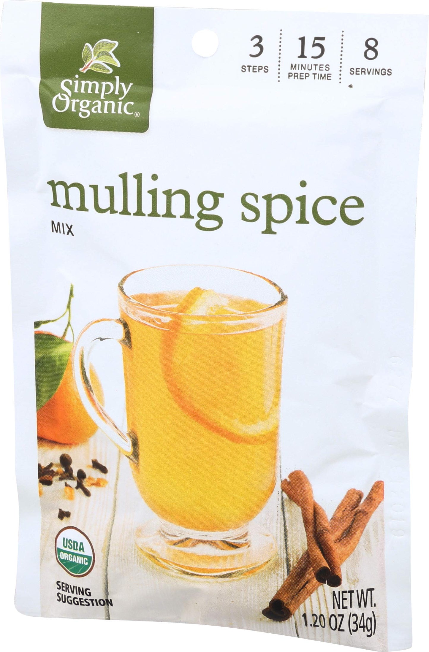 SIMPLY ORGANIC Organic Mulling Spices, 1.2 OZ