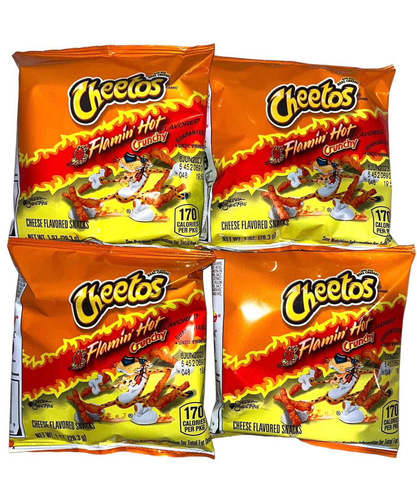 Hot Chips Variety Pack - Takis Fuego, Flamin Hot Cheetos, and Chesters Hot Fries Pack of 12 with a Mystery Item, Perfect Snack