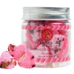 Bear Necessities Gourmet Rose Infused Sugar Cubes with Edible Rose Petals - 70g Jar - Perfect for Tea, Coffee & Cocktails