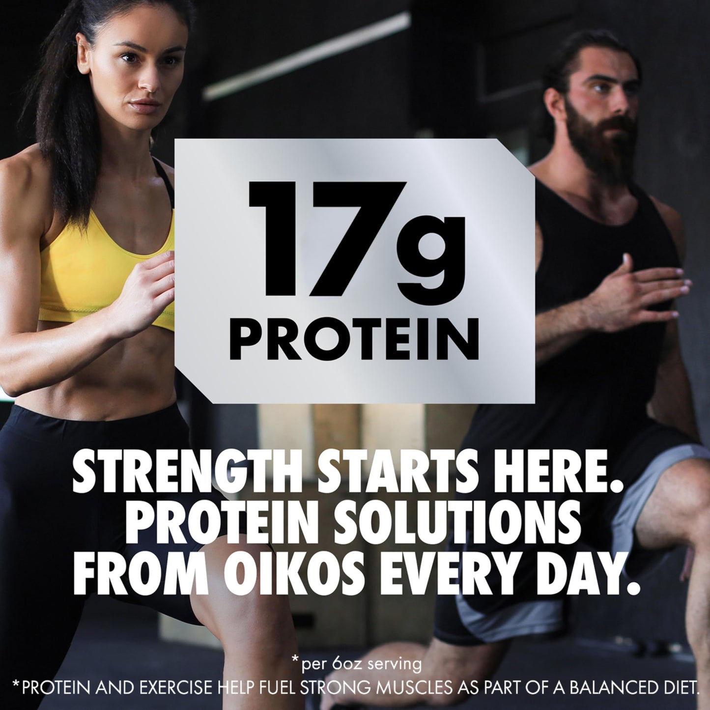 Oikos Triple Zero Vanilla Nonfat Greek Yogurt Tub, 0% Fat, 0g Added Sugar and 0 Artificial Sweeteners, Just Delicious High Prote