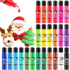 24 Colors Gel Food Coloring Set for Christmas  Concentrated Food Coloring Gel for Icing  Edible Food Dye for Baking  Candy  Cake Decorating  0.35 Fl. Oz/Bottles