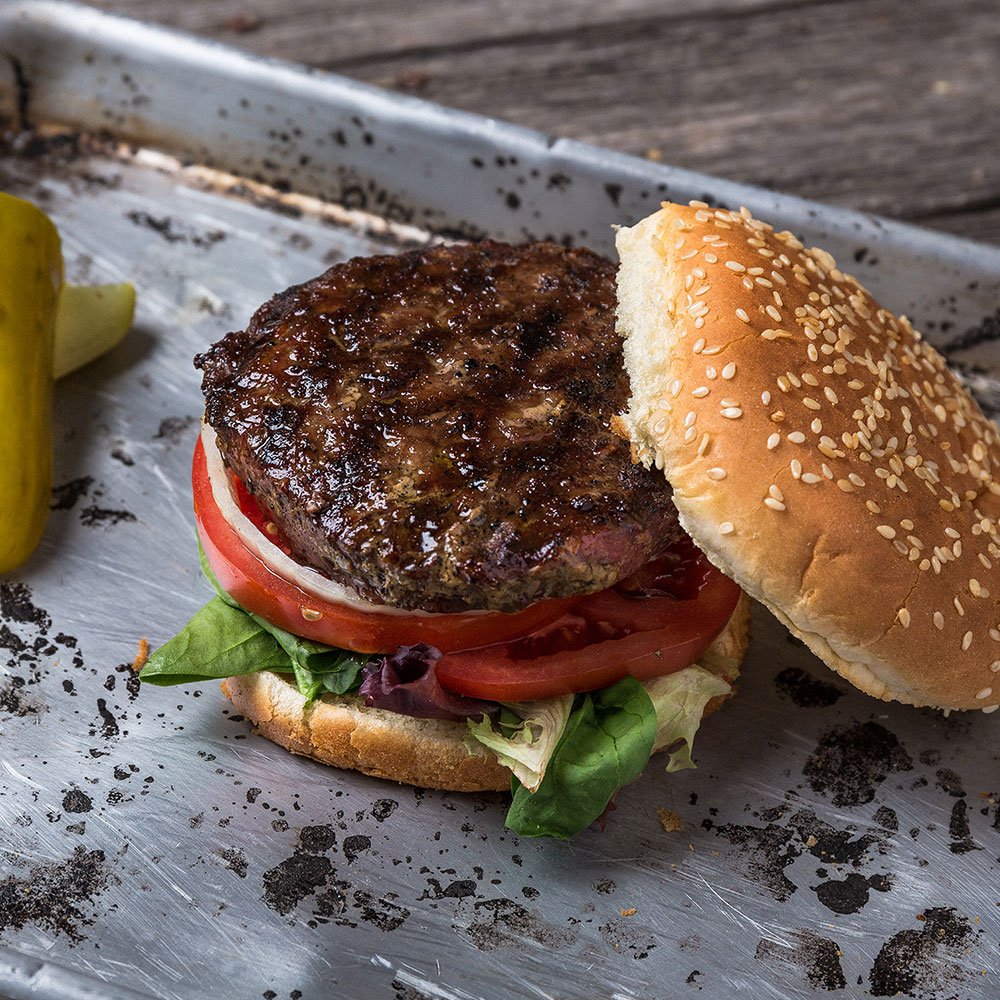 Nebraska Star Beef Aged Angus Top Sirloin and Ground Beef Patties - All Natural, 9 Piece Set