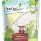 Food to Live - Mediterranean Sea Salt, 3 Pounds Coarse Grain, Pure Crystals, No Additives, No Preservatives, Vegan, Kosher, Bulk