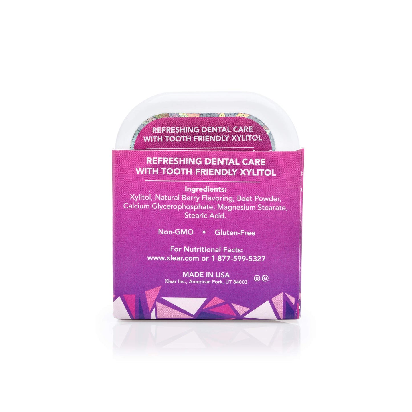 Spry Gems Natural Sugar-Free Xylitol Mints, On The Go Oral Care For Dry Mouth, Increase Saliva Production And Stop Bad Breath, Non-Gmo, Gluten-Free - Berry 40 Count (Pack Of 6)