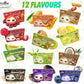 Fusion Select Mochi Daifuku Snacks - Chewy Red Bean Rice Cakes - 6 Count Pack