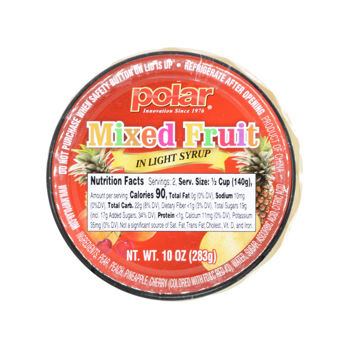 MW Polar Mixed Fruit in Jar 10 Ounce (Pack of 12)