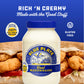 Blue Plate Mayonnaise Sandwich Spread, 16 Fl Oz Jar, Creamy Flavor, Perfect for Sandwiches and Dips