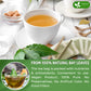 FRESHDRINKUS Bay Leaf Herbal Tea - 100% Natural, Vegan - 105 Tea Bags, No Sugar, No Caffeine, Gluten-Free