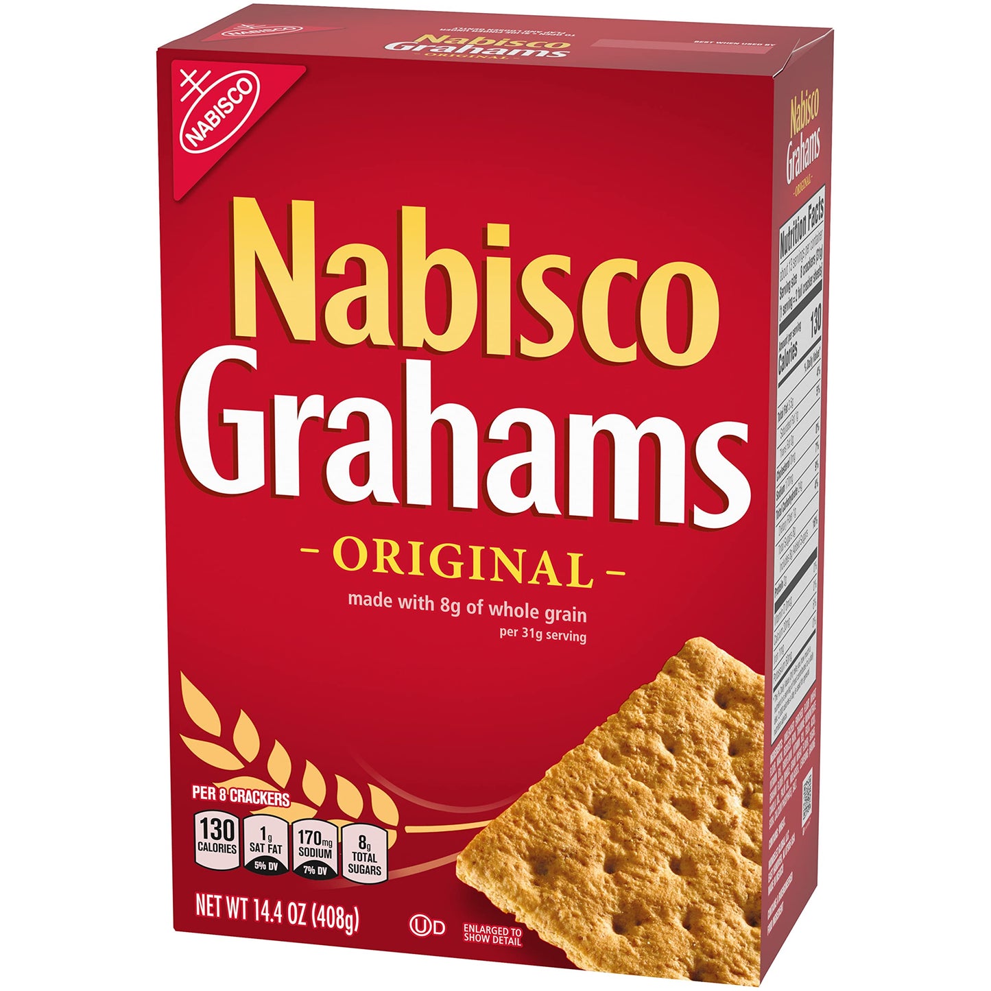 NABISCO GRAHAMS Original Graham Crackers, 12 - 14.4 oz Boxes