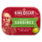 King Oscar Sardines in Extra Virgin Olive Oil, 3.75 oz Cans, Pack of 12, Model 3480060002