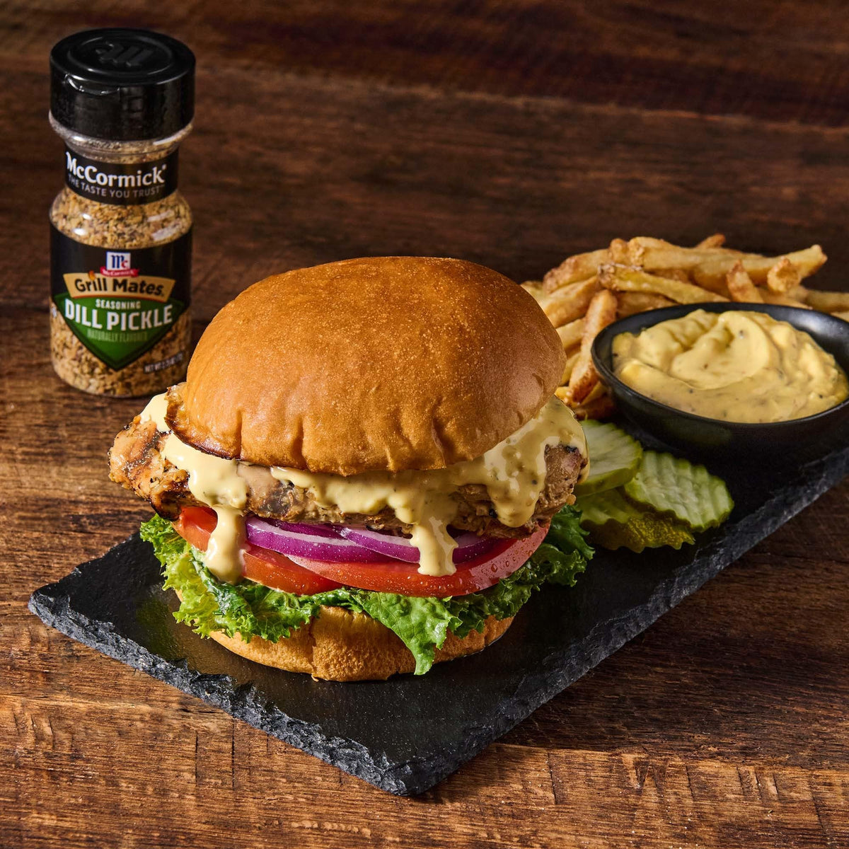 McCormick Grill Mates Dill Pickle Seasoning, 2.75 oz (Pack of 2)