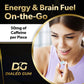 Dialed Gum Caffeine Gum - Sugar Free Energy dietary product with 50mg Caffeine, 8 Count, Cool Mint Flavor
