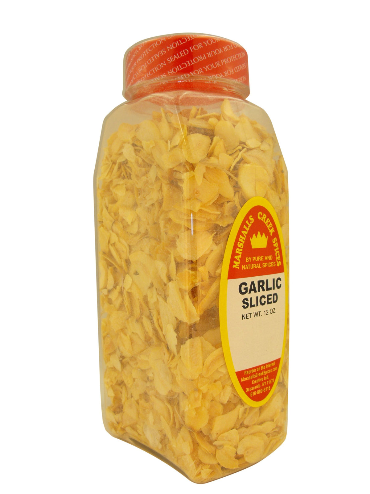 Marshall's Creek Spices Marshalls Creek Spice Co. Garlic Sliced, XL Size, 12 Oz