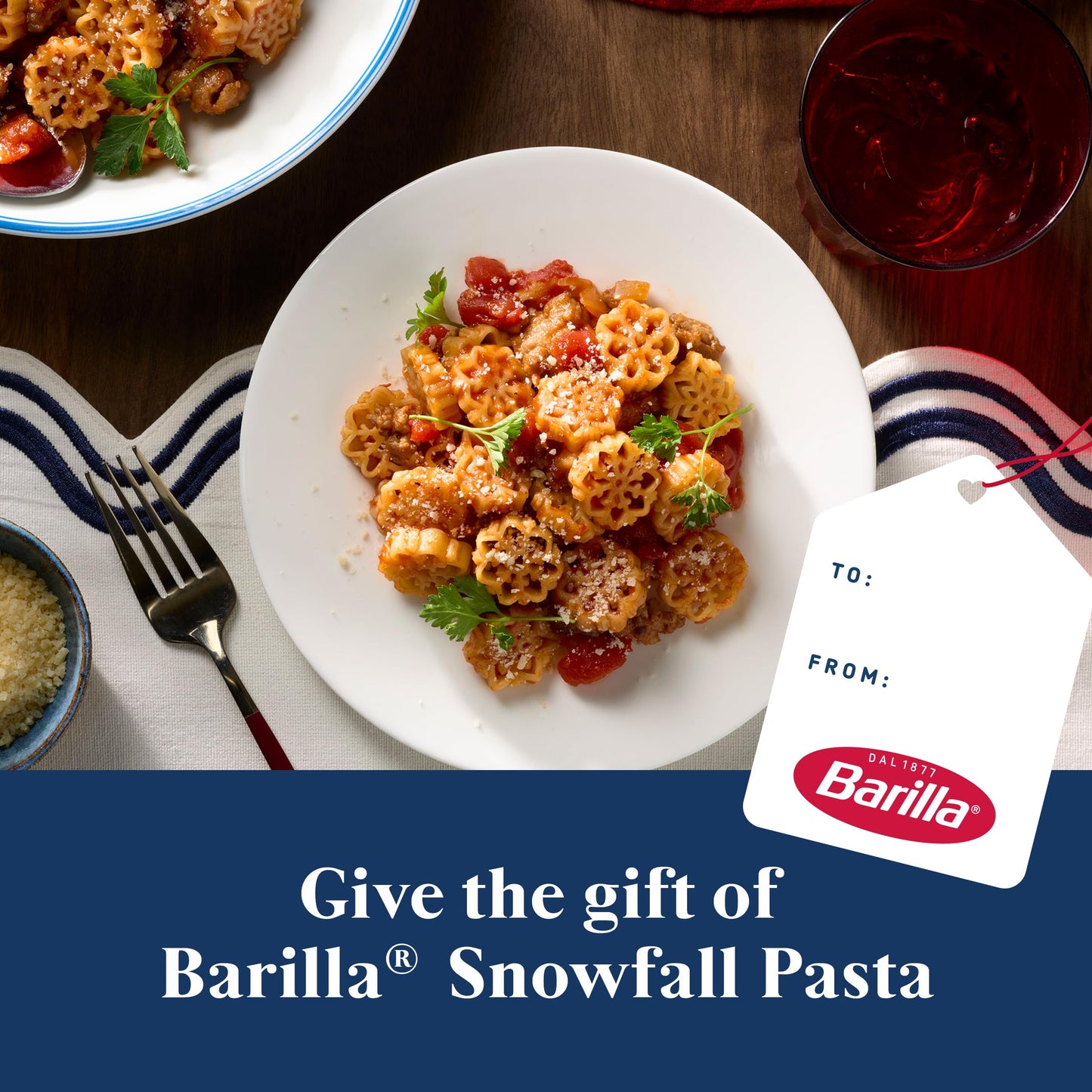 BARILLA Limited Edition Snowfall Pasta  12 oz. Box