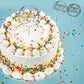 12 Pieces Acrylic Happy Birthday Cake Topper Glitter Birthday Cupcake Topper Pick Decorations For Birthday Party Cake Desserts P