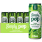 Simply POP Prebiotic Soda Lime Cans  12 fl oz  12 Pack