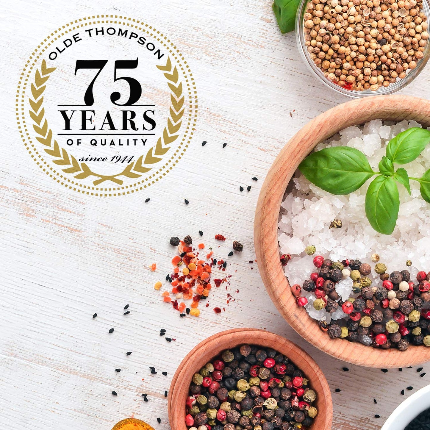 Olde Thompson Fine Grain Himalayan Pink Salt, Refill For Salt Shakers, 16 Ounce