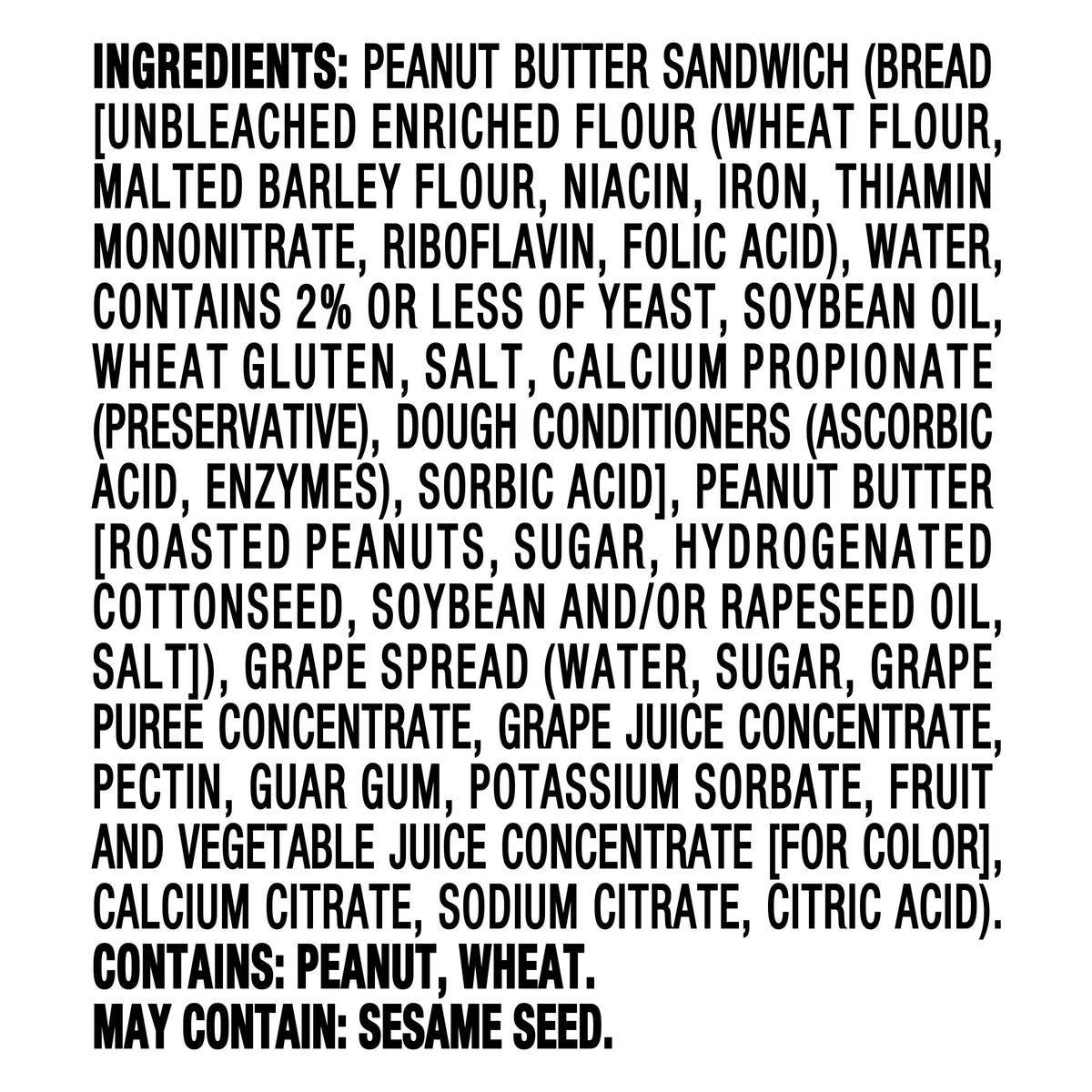 Lunchables PB&J Peanut Butter Sandwich & Grape Dip, 2.27 oz Pack