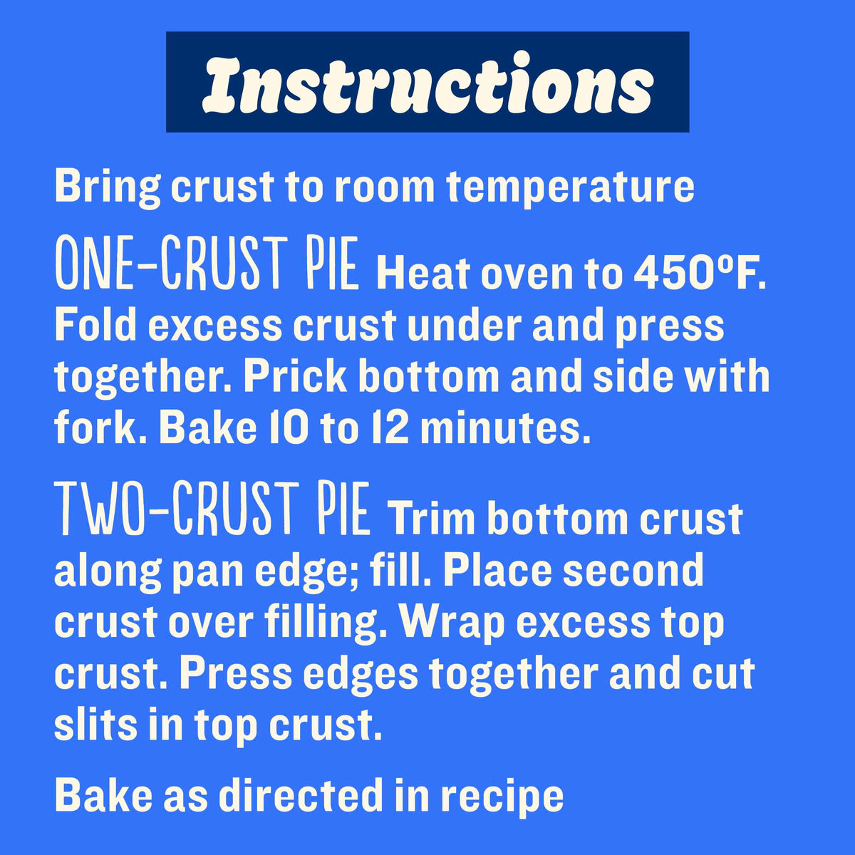 Pillsbury Premade Refrigerated Pie Crust, Two Pie Crusts, 14.1 oz