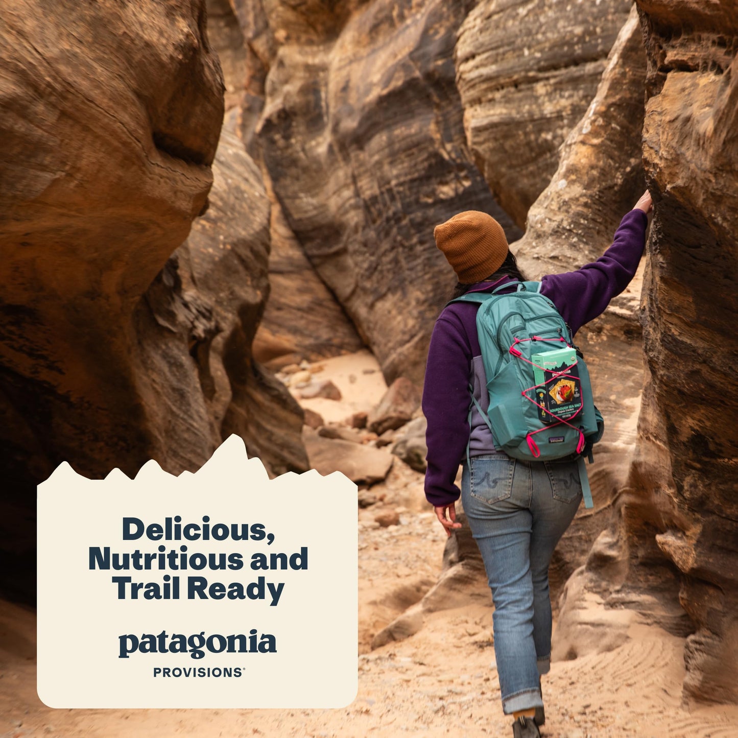 Patagonia Provisions - Sourdough Sea Salt - Certified Organic Crackers - Non-GMO, Plant-Based, No Added Sugar (6 Pack)