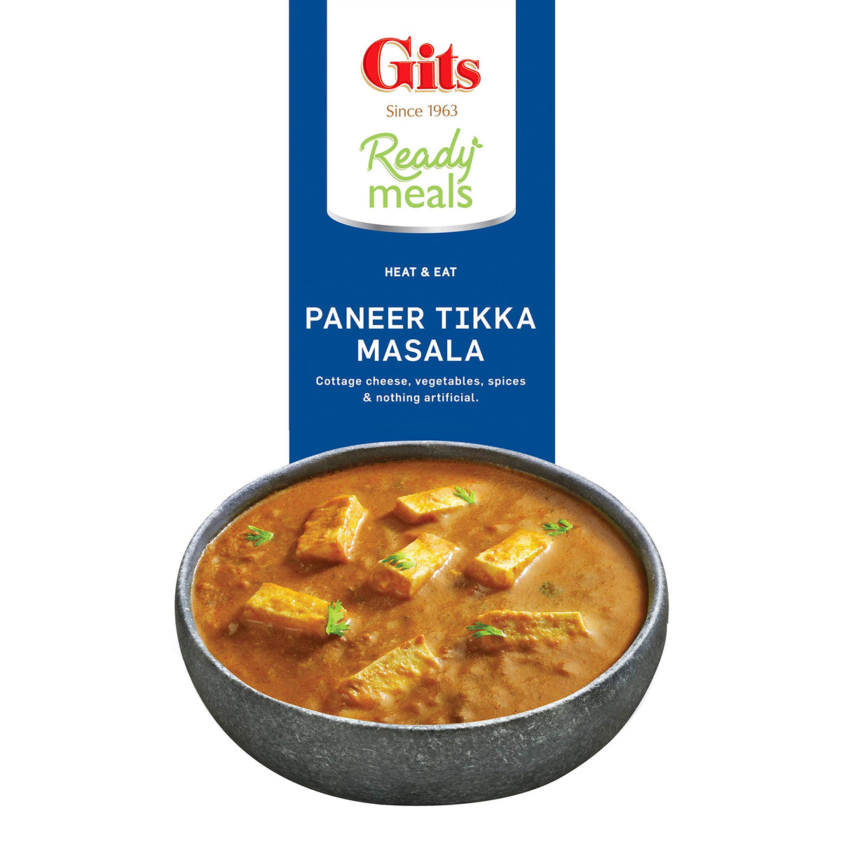 Gits Ready To Eat Paneer Tikka Masala 1140G (Pack Of 4 X 285G Each)