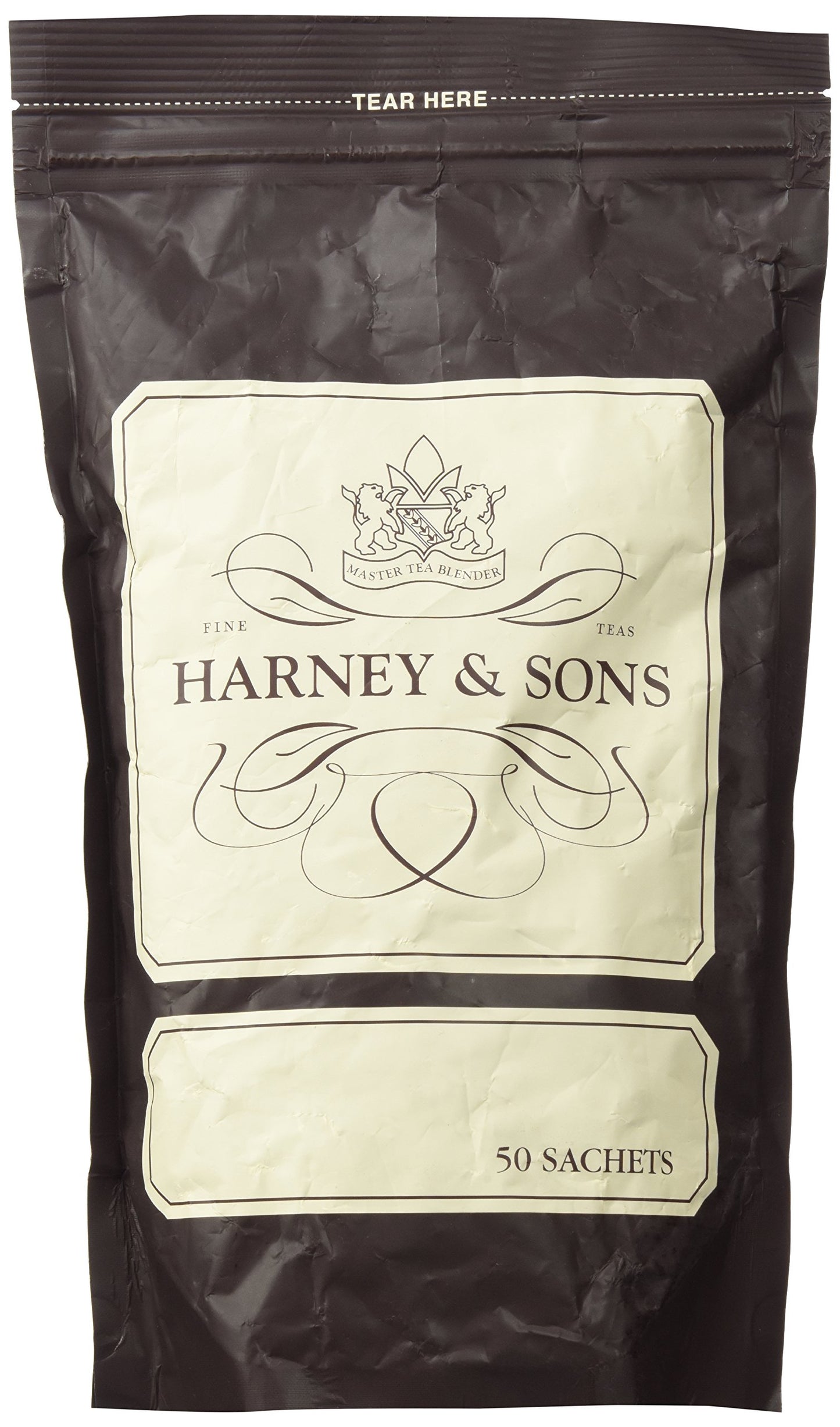 Harney & Sons Fine Teas Apricot Tea - Bag Of 50 Tea Sachets - Fruity Black Tea
