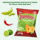 Zambos Plantain Chips Chile Limon (Pack Of 12)