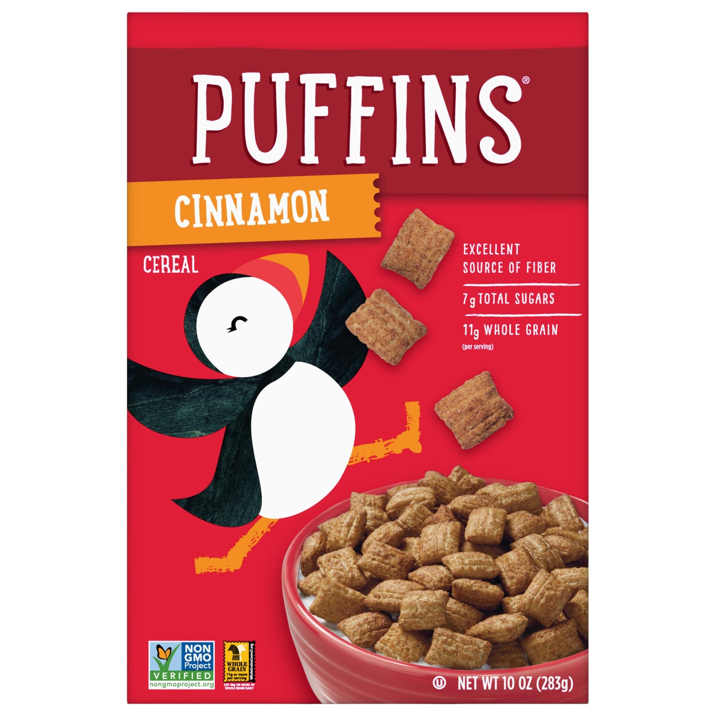 Barbara'S Puffins, Cinnamon, 10 Oz