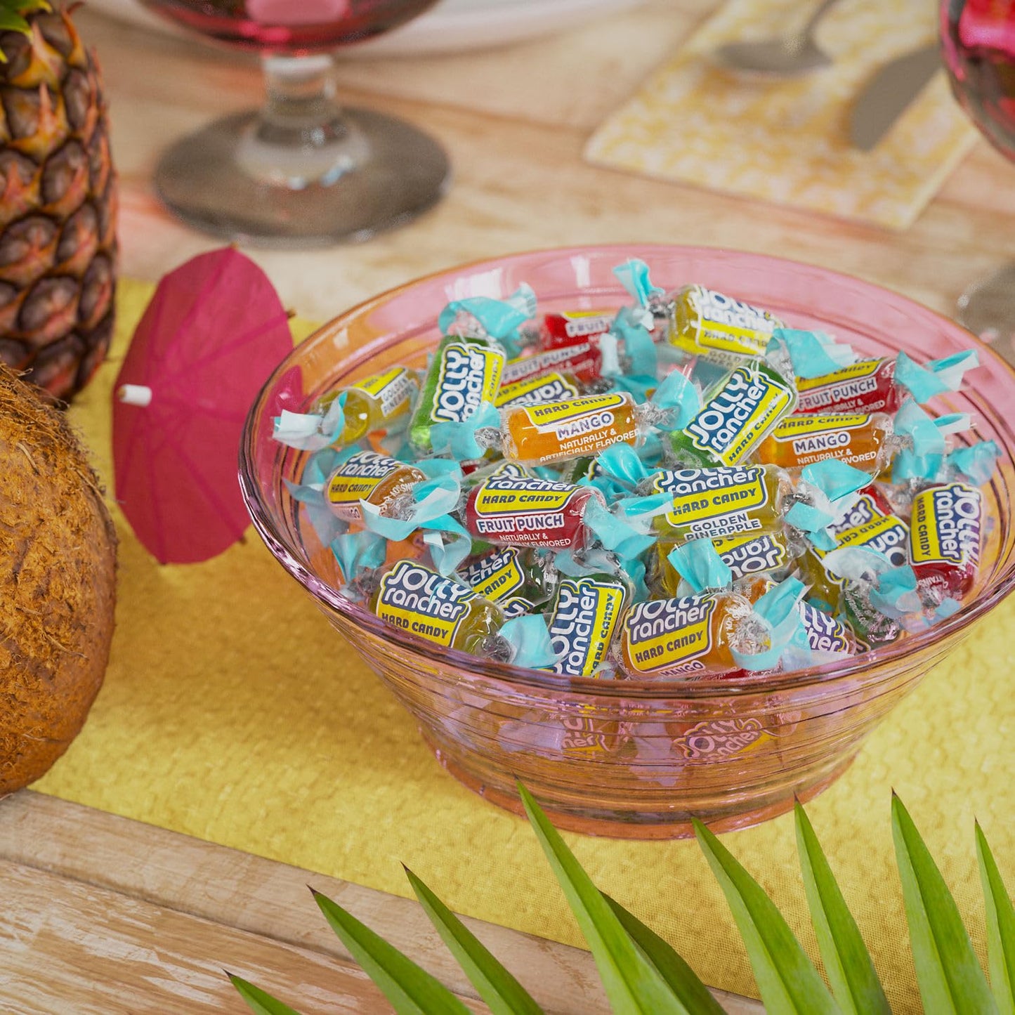 Jolly Tropical Ranchers Bag  13 Ounce Bag (Pack of 1)  Individually Wrapped Hard Candy  The Hampton Popcorn & Candy Company